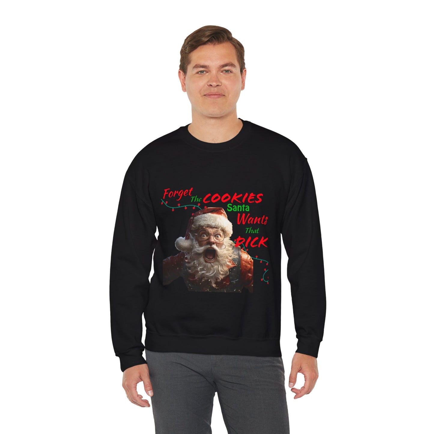 Frisky Santa Sweatshirt