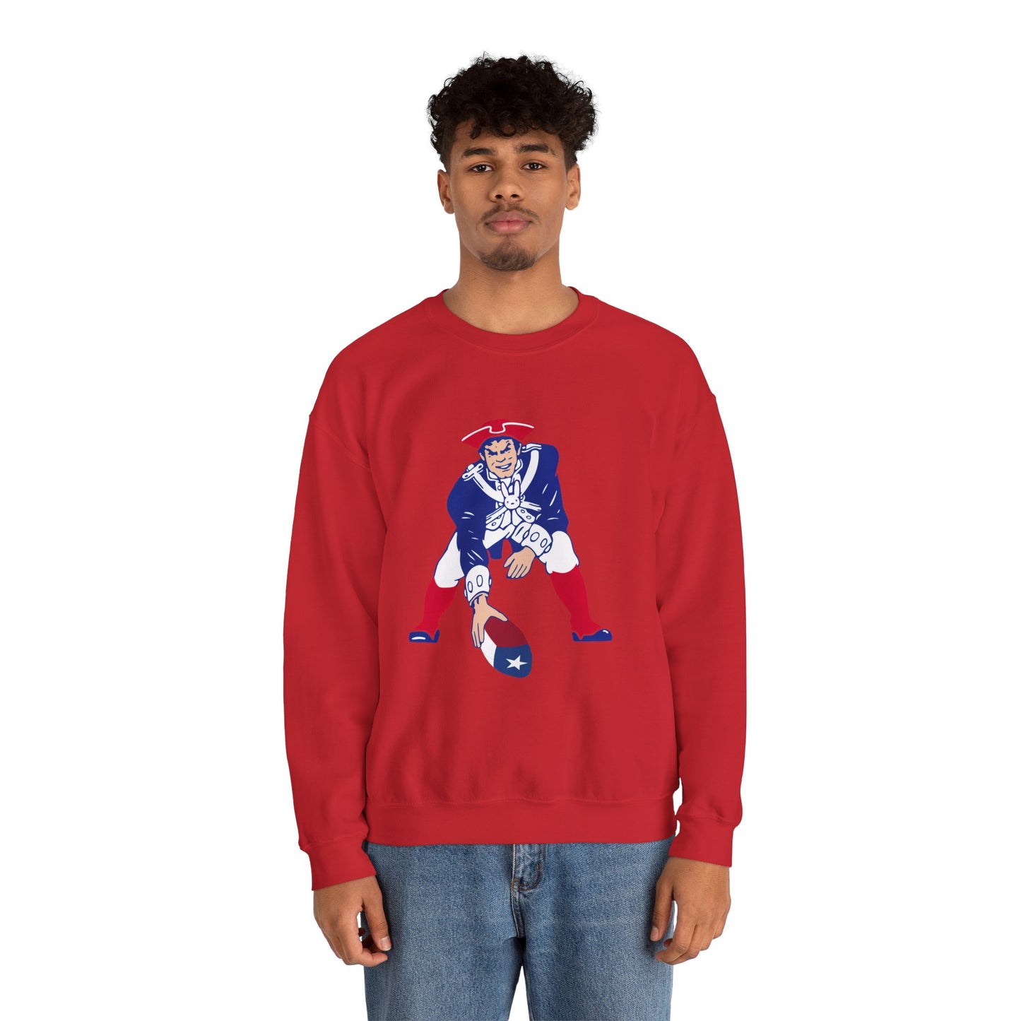 A New England  Bunny Superbowl Halftime Sweatshirt