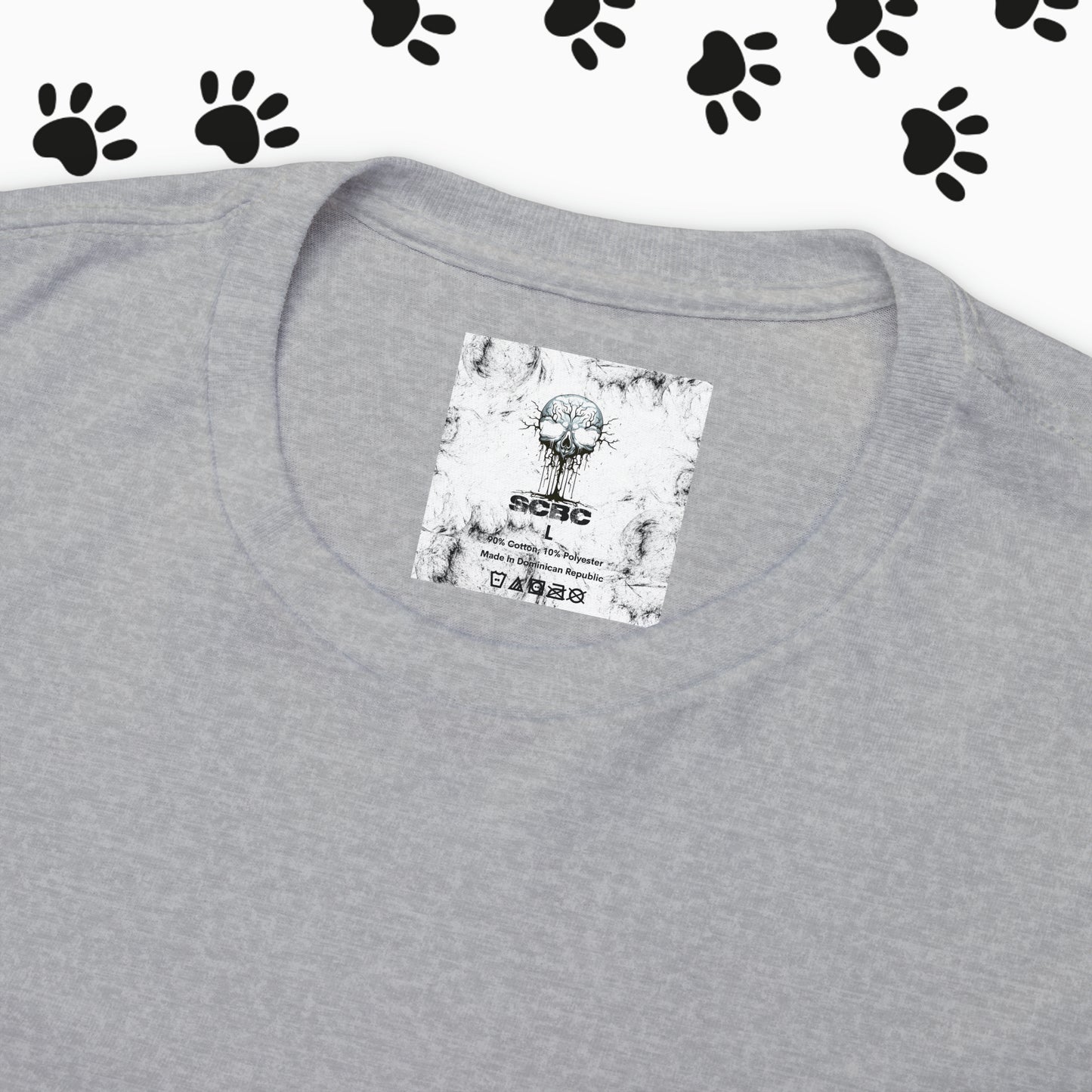 Unisex "Why The Long Face Heavy Cotton Tee. Dog T-Shirt, Unisex, Dog Lover, Birthday Gift, Gift For Dog Dad, Gift For Animal Lover