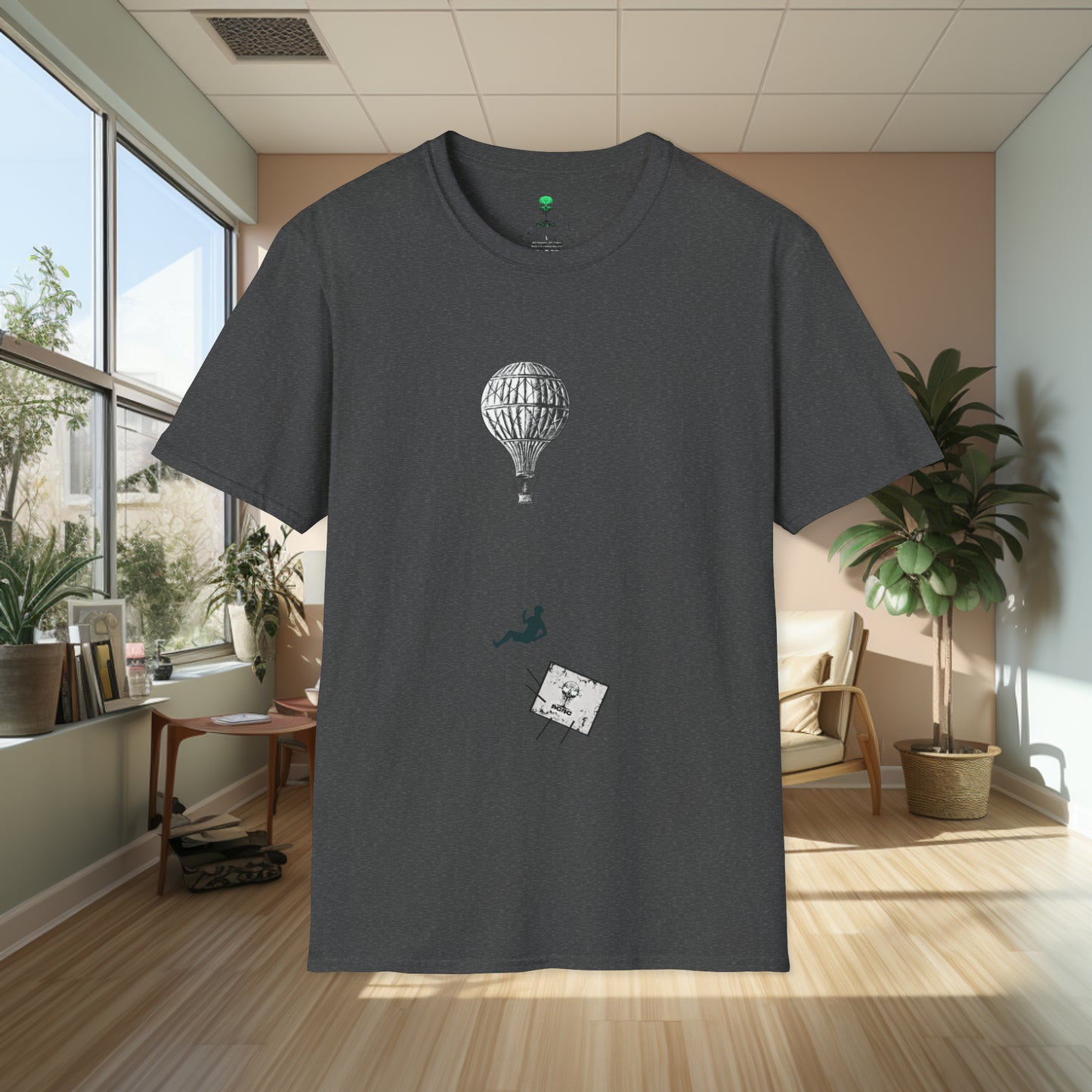 Unisex Soft-Style SCBC Brand Heavy Cotton Tee. Graphic T-Shirt. Streetwear. Branded T-Shirt. Original Design. Unisex T-Shirt. Birthday Gift.