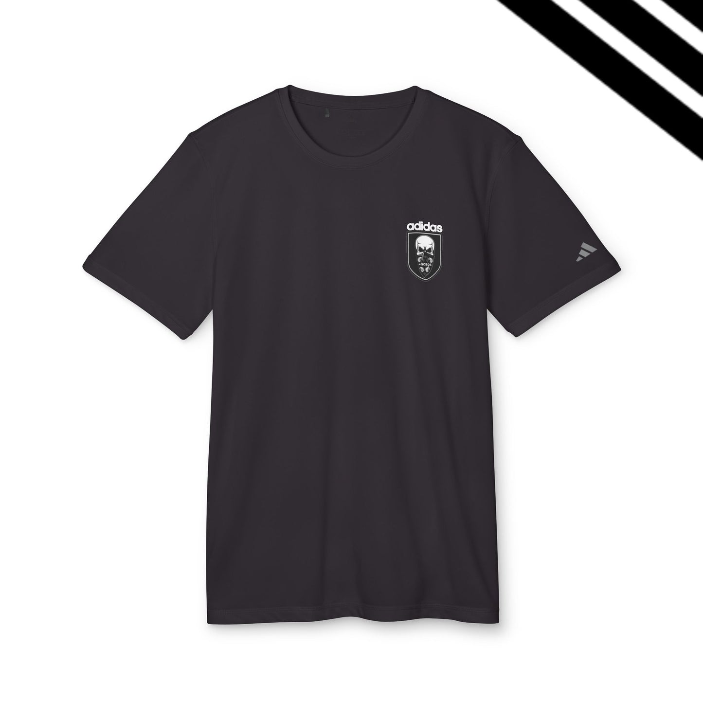 Adidas-SCBC Merge Collection. "Year 3949" Crested T-shirt. Winter Release. Adidas Shirt. Vintage Re-birth. Adidas.