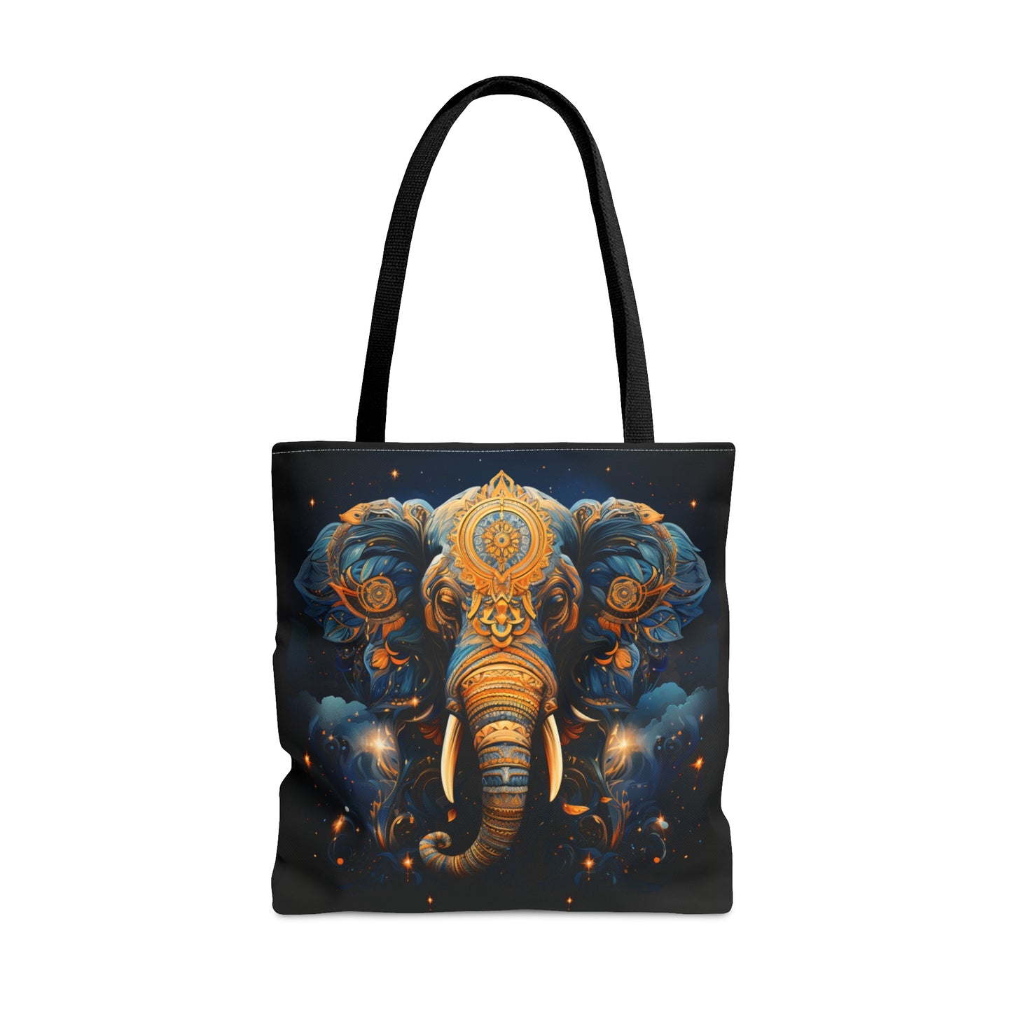 Elephant Tote Bag. This Shoulder Bag Provides Comfort & Has a Beautiful Elephant Design. Perfect Gift For Her, Birthday Gift or Grocery Bag