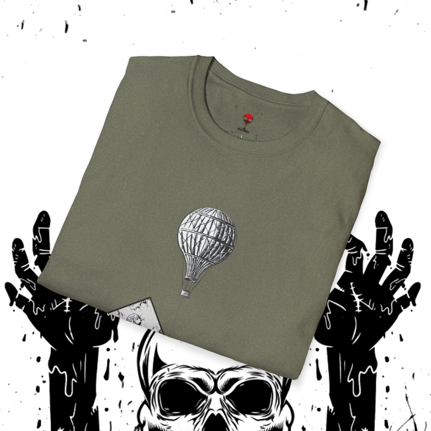 Unisex Soft-Style SCBC Brand Heavy Cotton Tee. Graphic T-Shirt. Streetwear. Branded T-Shirt. Original Design. Unisex T-Shirt. Birthday Gift.