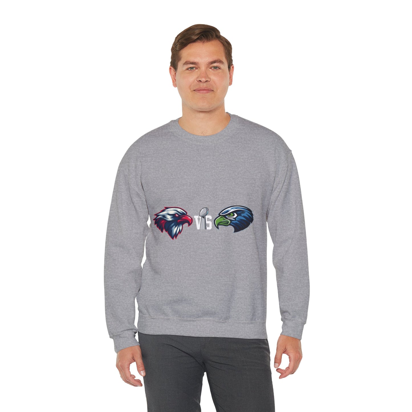 Patriots vs Seahawks Superbowl Game Day Sweatshirt