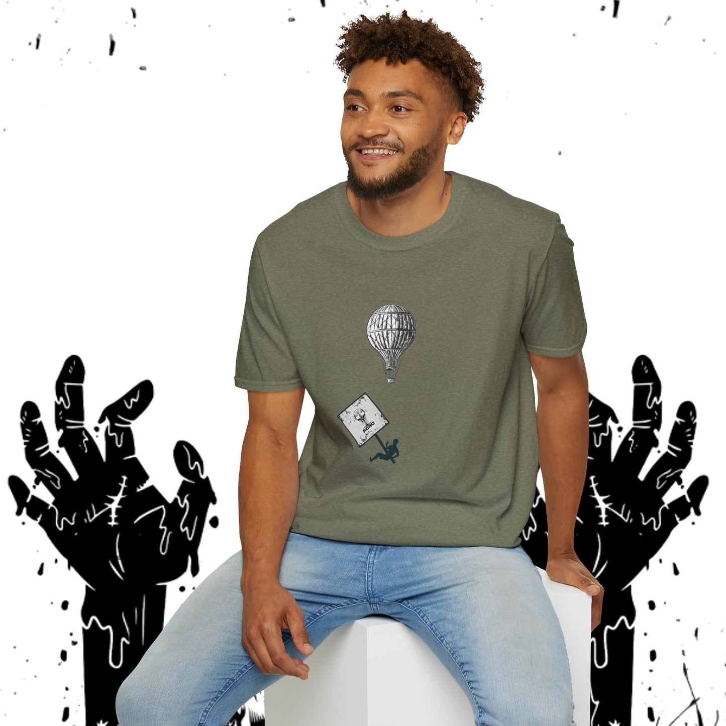 Unisex Soft-Style SCBC Brand Heavy Cotton Tee. Graphic T-Shirt. Streetwear. Branded T-Shirt. Original Design. Unisex T-Shirt. Birthday Gift.