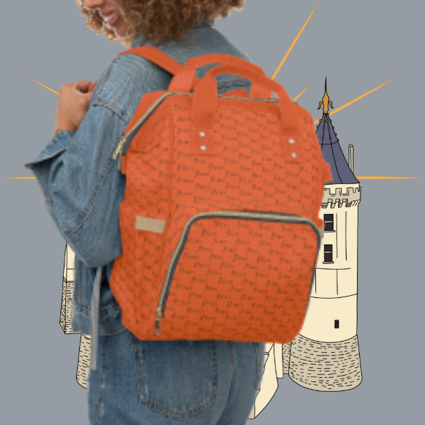 Multifunctional SCBC "Prince" Diaper Bag. Baby Bag, New Mom, Infant Apparel, Baby Accessories, Baby Boy, Baby Girl, Backpack, Diaper Bag