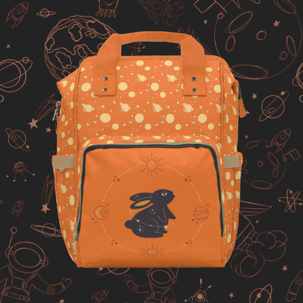 Multifunctional SCBC "Munchkin" Diaper Bag. Baby Bag, New Mom, Infant Apparel, Baby Accessories, Baby Boy, Baby Girl, Backpack, Diaper Bag