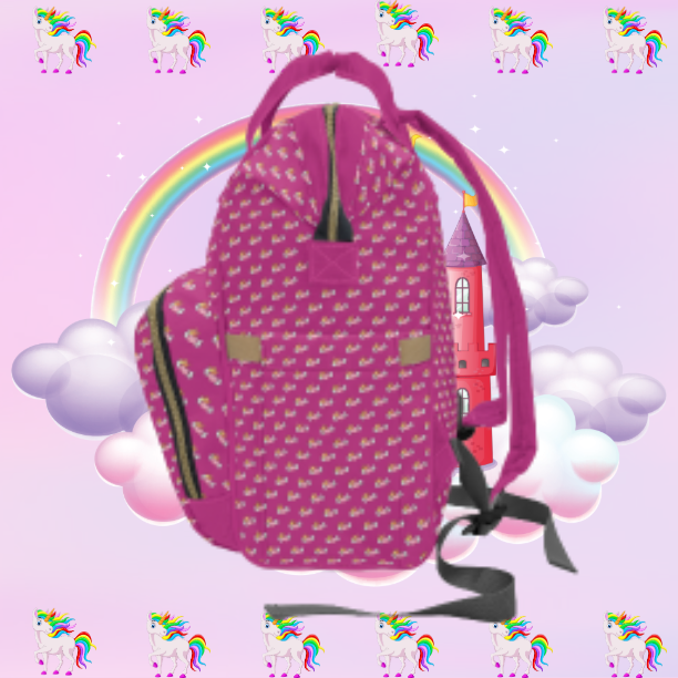 Multifunctional SCBC "Princess" Diaper Bag. Baby Bag, New Mom, Infant Apparel, Baby Accessories, Baby Boy, Baby Girl, Backpack, Diaper Bag