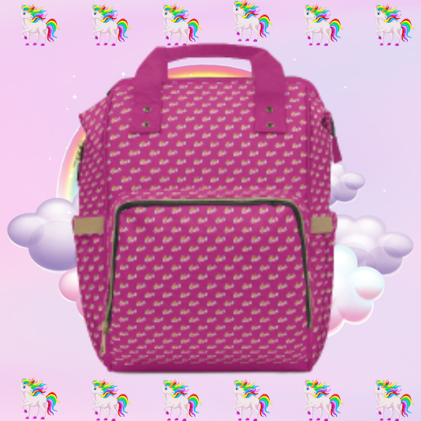 Multifunctional SCBC "Princess" Diaper Bag. Baby Bag, New Mom, Infant Apparel, Baby Accessories, Baby Boy, Baby Girl, Backpack, Diaper Bag