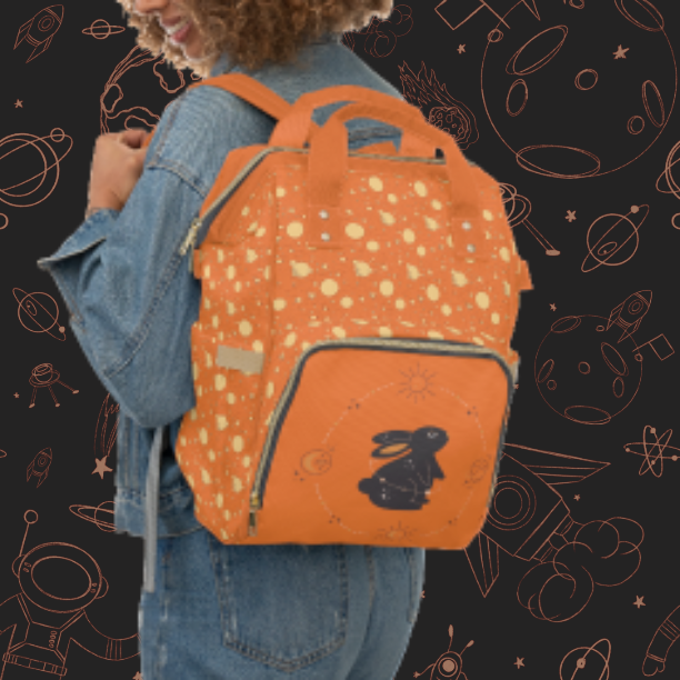 Multifunctional SCBC "Munchkin" Diaper Bag. Baby Bag, New Mom, Infant Apparel, Baby Accessories, Baby Boy, Baby Girl, Backpack, Diaper Bag