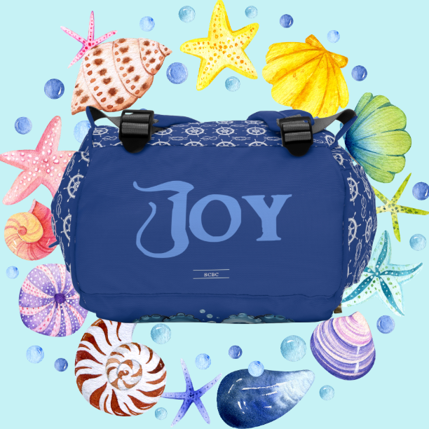 Multifunctional SCBC "Nautical" Diaper Bag. Baby Bag, New Mom, Infant Apparel, Baby Accessories, Baby Boy, Baby Girl, Backpack, Diaper Bag