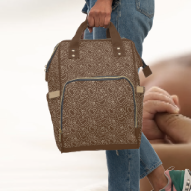 Multifunctional SCBC "Love" Diaper Bag. Baby Bag, New Mom, Infant Apparel, Baby Accessories, Baby Boy, Baby Girl, Backpack, Diaper Bag