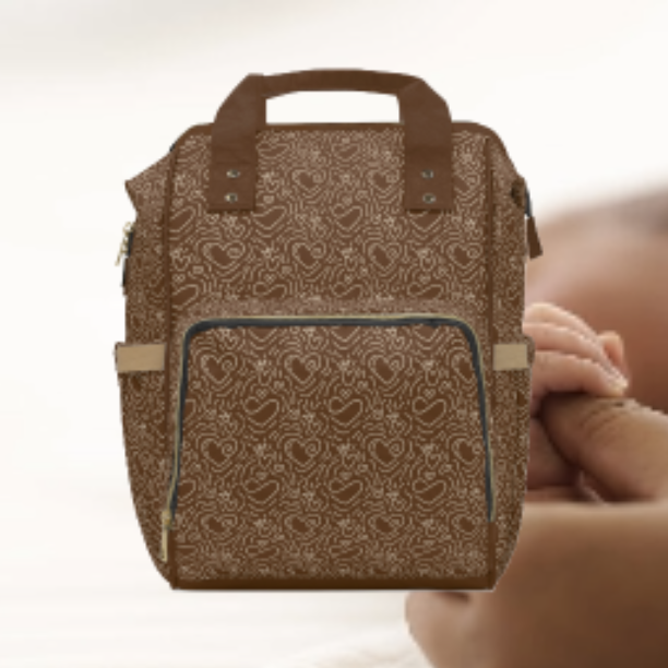 Multifunctional SCBC "Love" Diaper Bag. Baby Bag, New Mom, Infant Apparel, Baby Accessories, Baby Boy, Baby Girl, Backpack, Diaper Bag