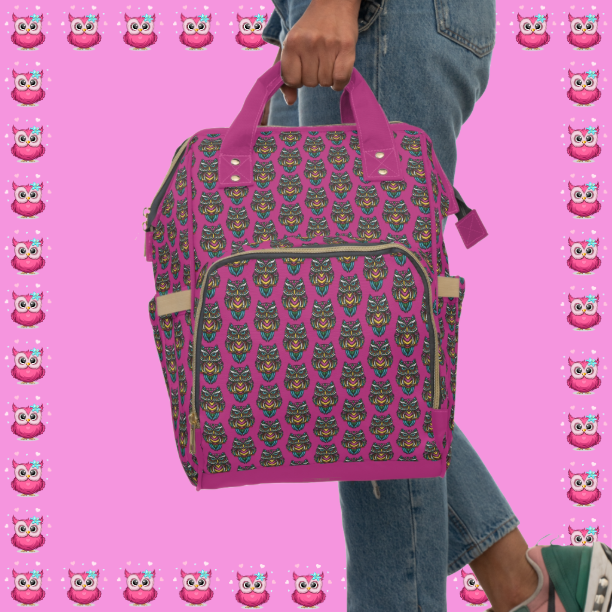 Multifunctional SCBC "Dumplin'" Diaper Bag .Baby Bag, New Mom, Infant Apparel, Baby Accessories, Baby Boy, Baby Girl, Backpack, Diaper Bag