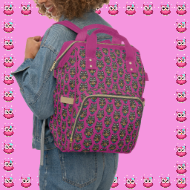 Multifunctional SCBC "Dumplin'" Diaper Bag .Baby Bag, New Mom, Infant Apparel, Baby Accessories, Baby Boy, Baby Girl, Backpack, Diaper Bag