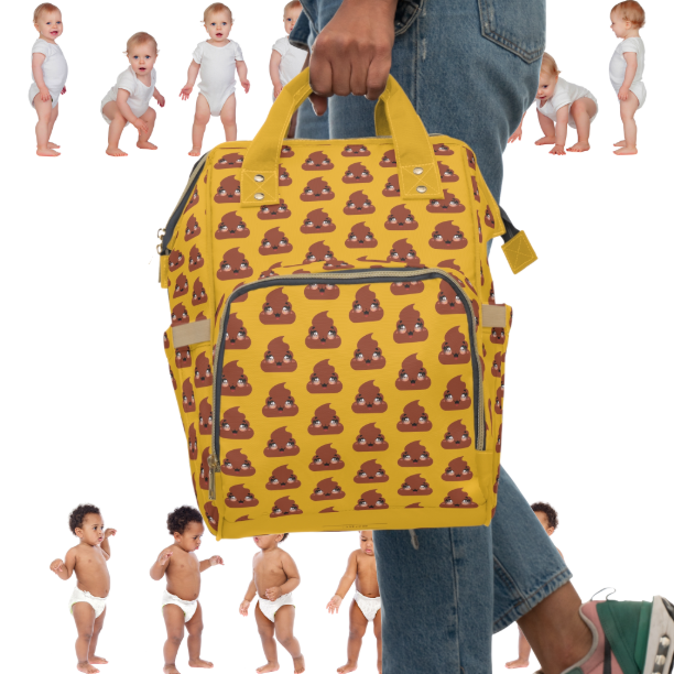 Multifunctional SCBC "Lil Stinker" Diaper Bag.Baby Bag, New Mom, Infant Apparel, Baby Accessories, Baby Boy, Baby Girl, Backpack, Diaper Bag