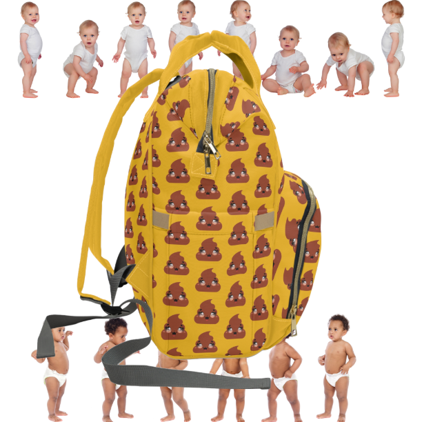 Multifunctional SCBC "Lil Stinker" Diaper Bag.Baby Bag, New Mom, Infant Apparel, Baby Accessories, Baby Boy, Baby Girl, Backpack, Diaper Bag