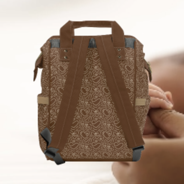 Multifunctional SCBC "Love" Diaper Bag. Baby Bag, New Mom, Infant Apparel, Baby Accessories, Baby Boy, Baby Girl, Backpack, Diaper Bag