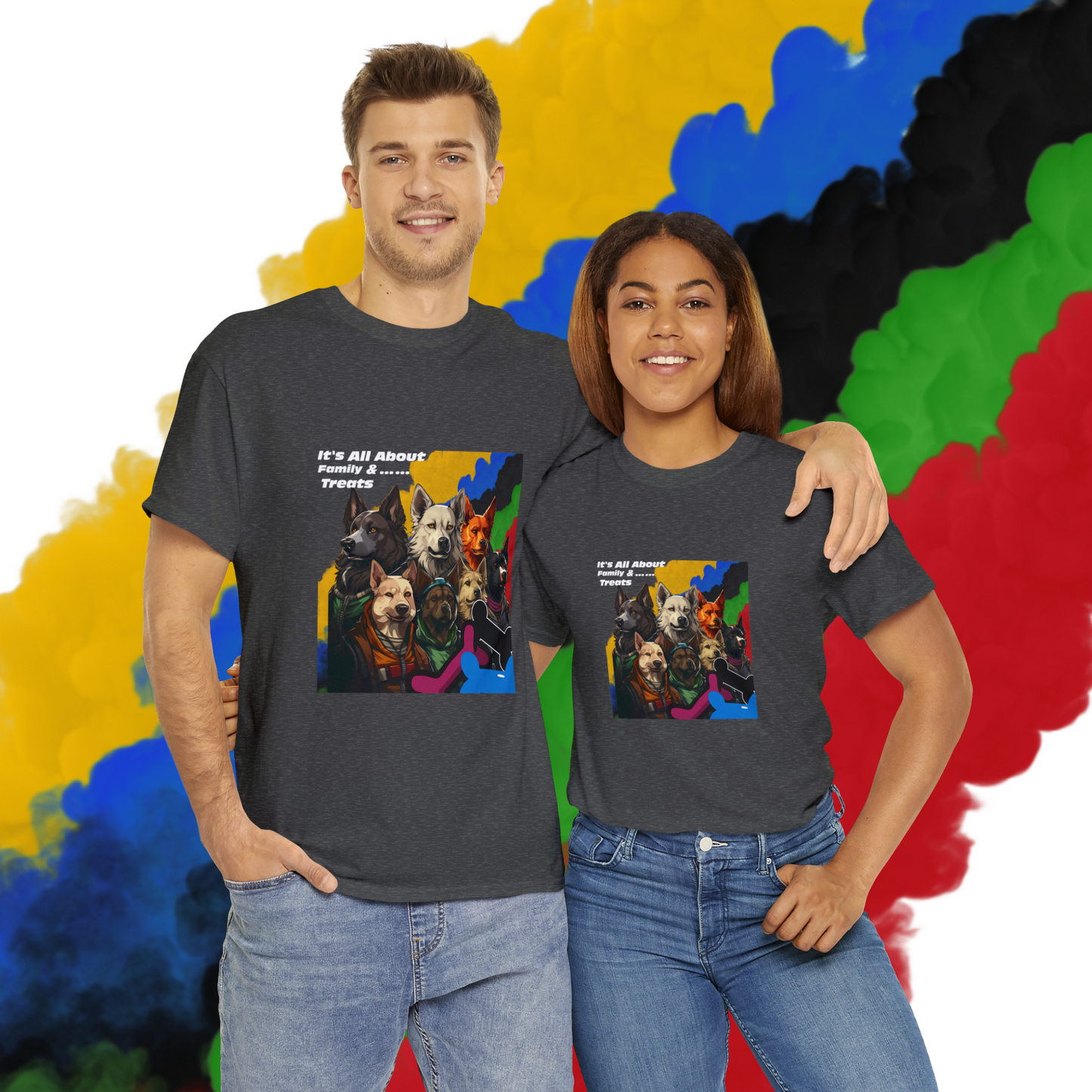 Unisex "The Paws & The Furious" Heavy Cotton Tee. Movie T-Shirt. Graphic Design. Unisex. Car Lovers. Dog Lovers. Birthday Gift