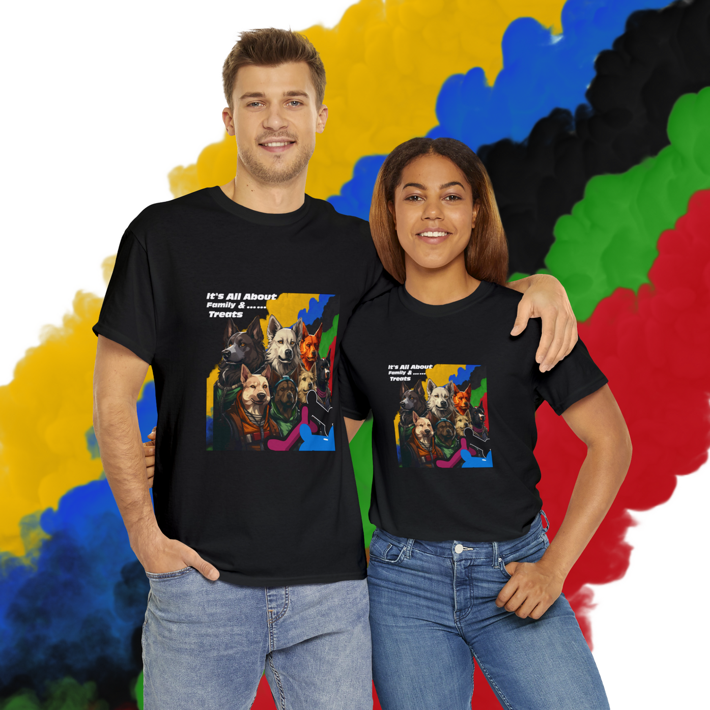 Unisex "The Paws & The Furious" Heavy Cotton Tee. Movie T-Shirt. Graphic Design. Unisex. Car Lovers. Dog Lovers. Birthday Gift