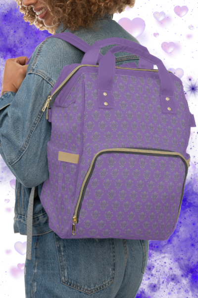 Multifunctional SCBC "My Precious" Diaper Bag.Baby Bag, New Mom, Infant Apparel, Baby Accessories, Baby Boy, Baby Girl, Backpack, Diaper Bag