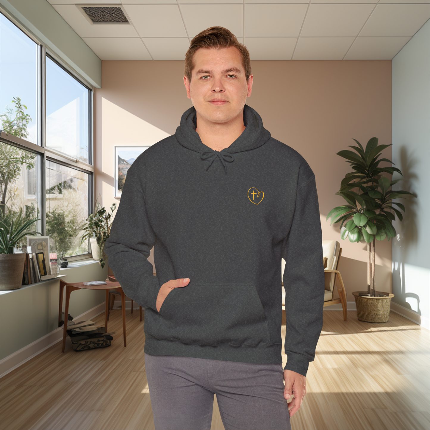 Unisex Heavy Blend "God Is Good" Hooded Sweatshirt. God. Jesus. Religious Hoodie. Catholic. Christian. Baptist. Birthday Gift. Unisex