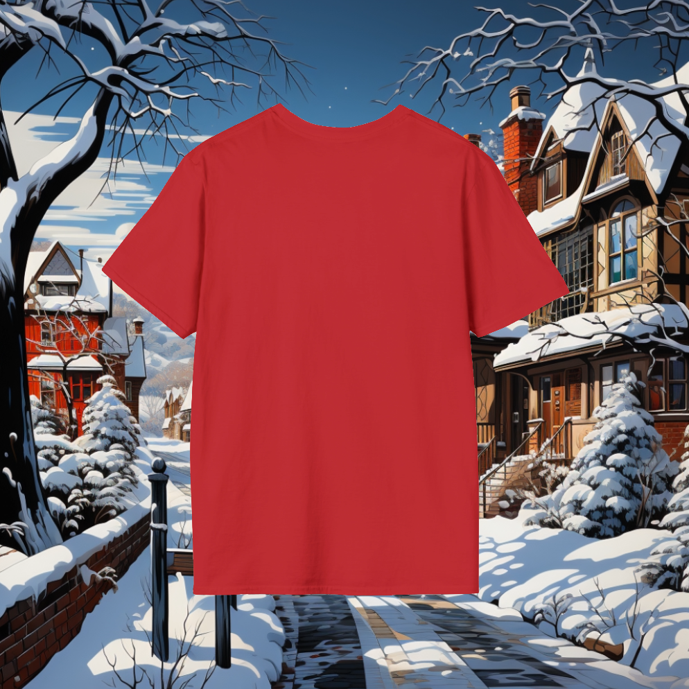 Unisex Santas Naughty List T-Shirt. Celebrate The Holidays With Santa. Perfect Christmas Gift, Gift For Mom, Gift for Dad Holiday Party.